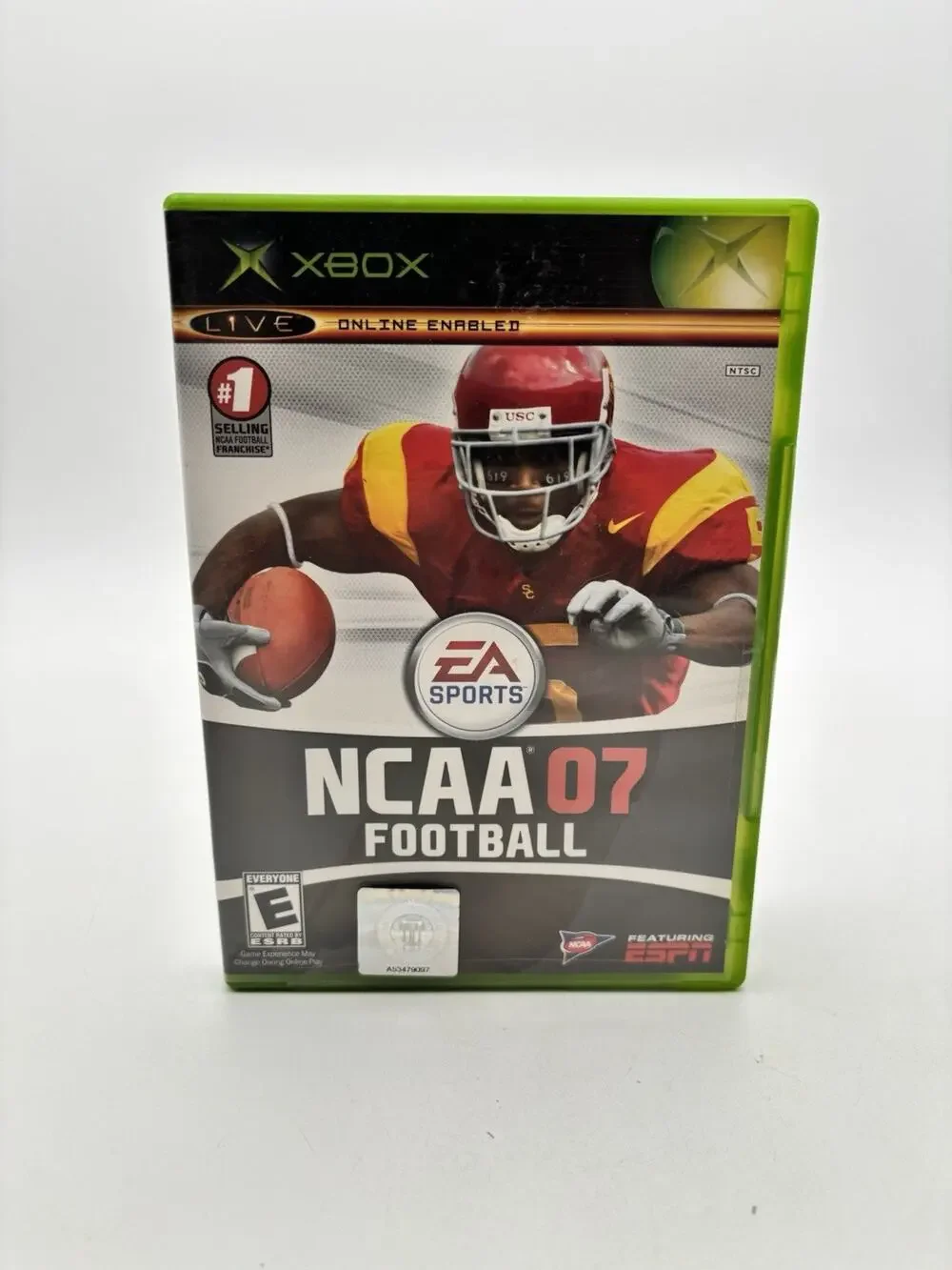 NCAA Football 07 (Microsoft Xbox, 2006) Complete CIB Tested Works VG Condition